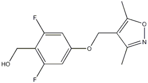 4-[(3,5-Dimethyl-4-isoxazolyl)methoxy]-2,6-difluorobenzenemethanol